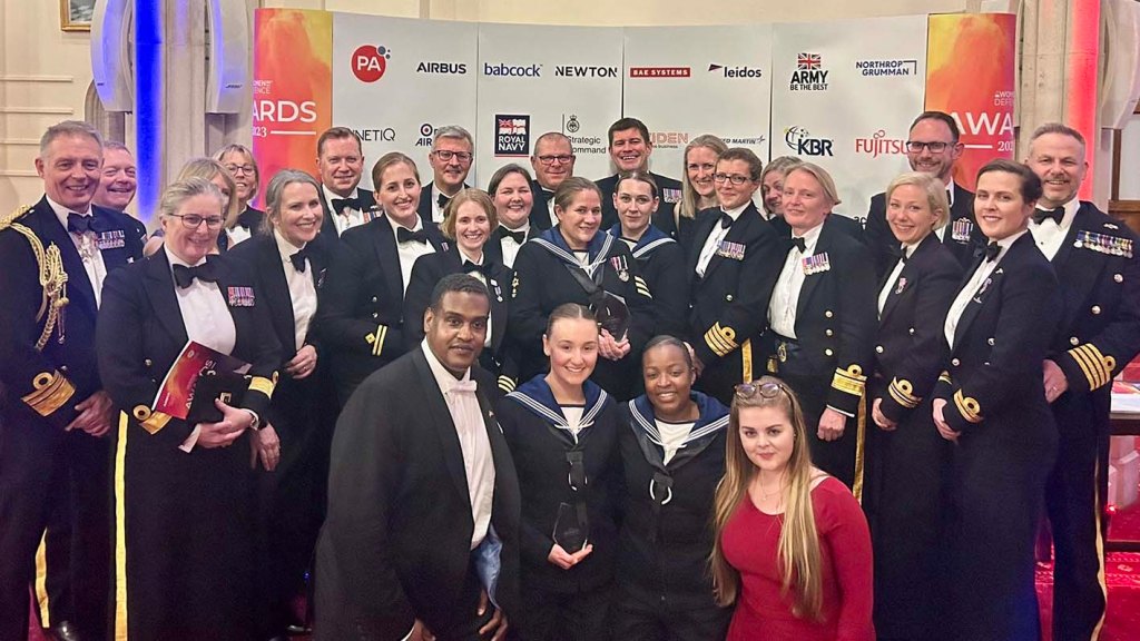 Frigate Northumberland bags award for improving life for all on&nbsp;board