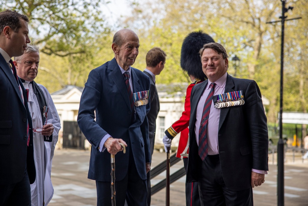 Scots Guards’ fond farewell to HRH The Duke of Kent