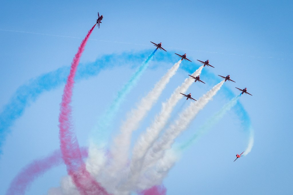 Red Arrows to fly debut aerobatic display on Sustainable Aviation Fuel at Royal International Air&nbsp;Tattoo